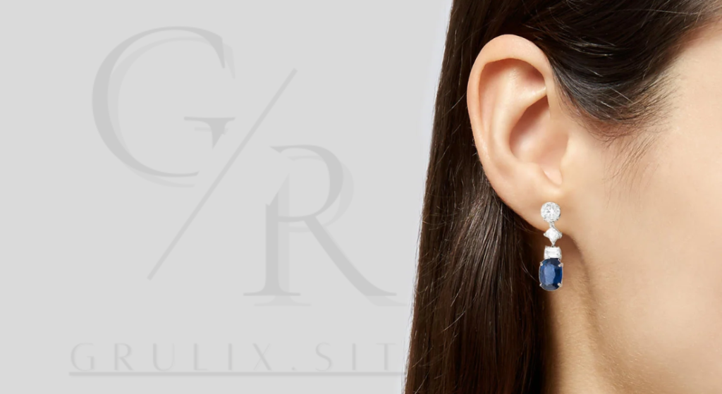 Harry Winston Sapphire Teardrop Earrings